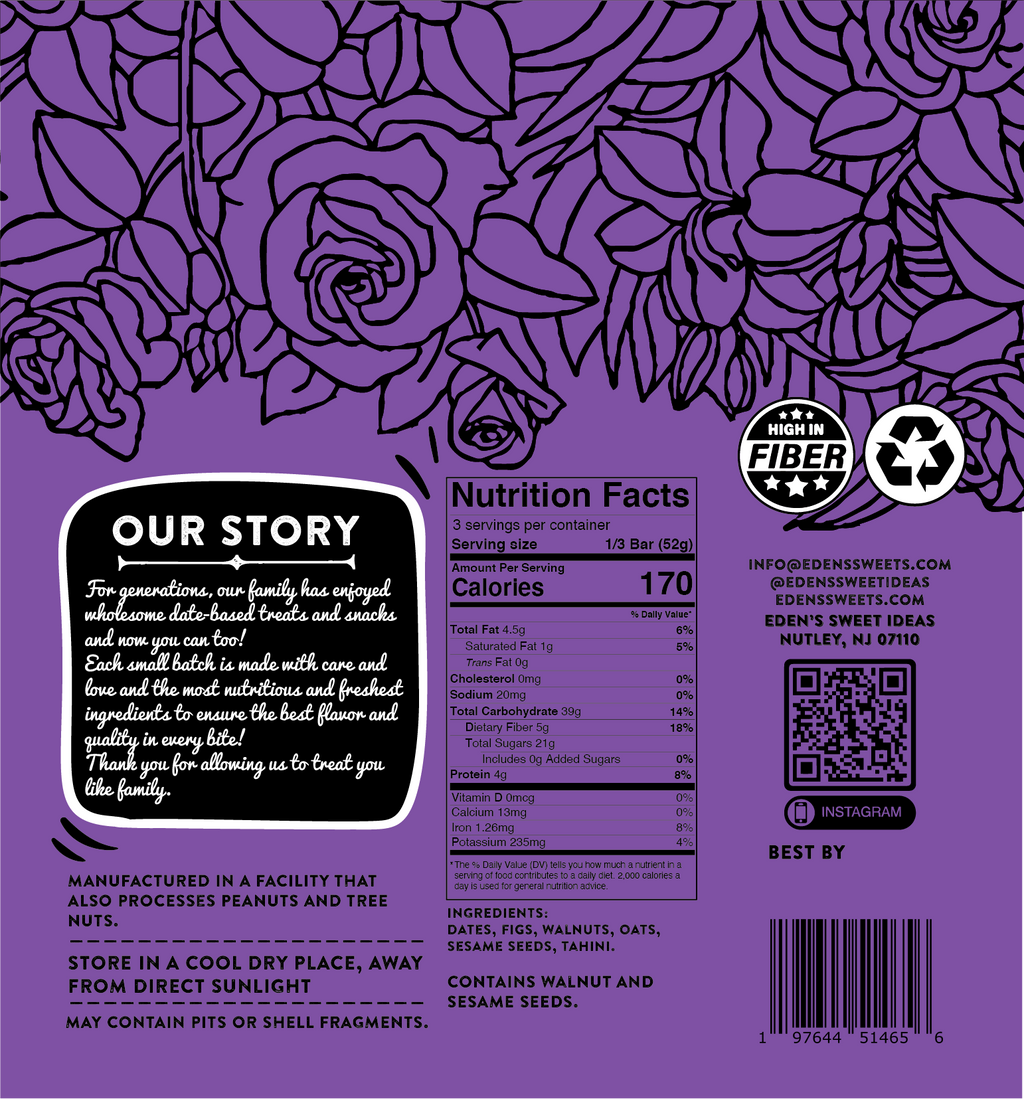 Fig Walnut Wellness Bars