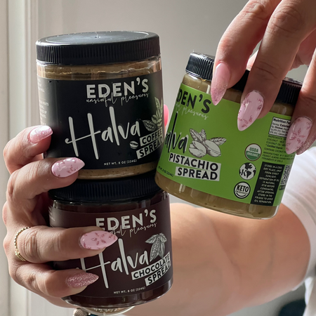 Assorted Halva Spread-Keto Friendly- 3 Jars