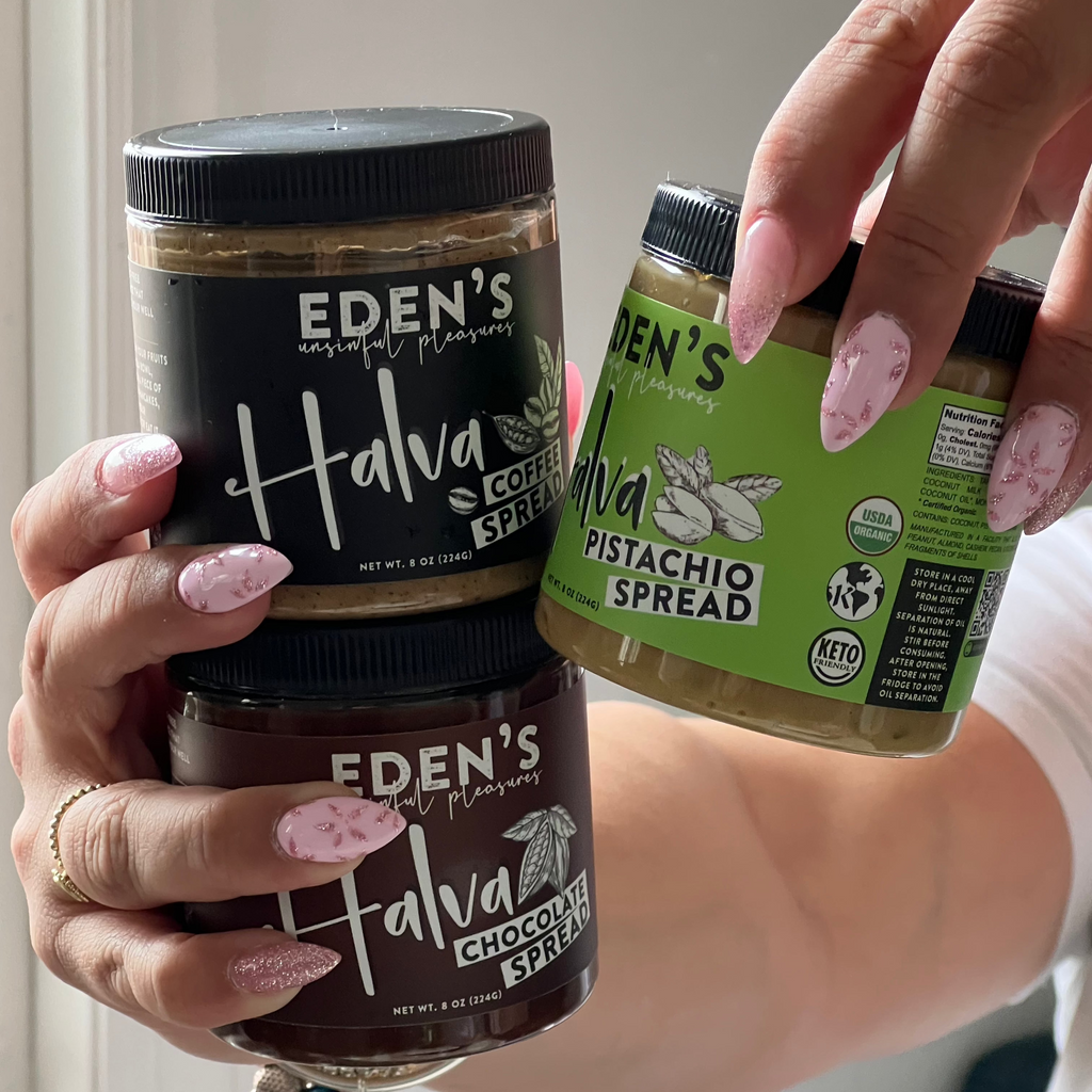 Assorted Halva Spread-Keto Friendly- 3 Jars