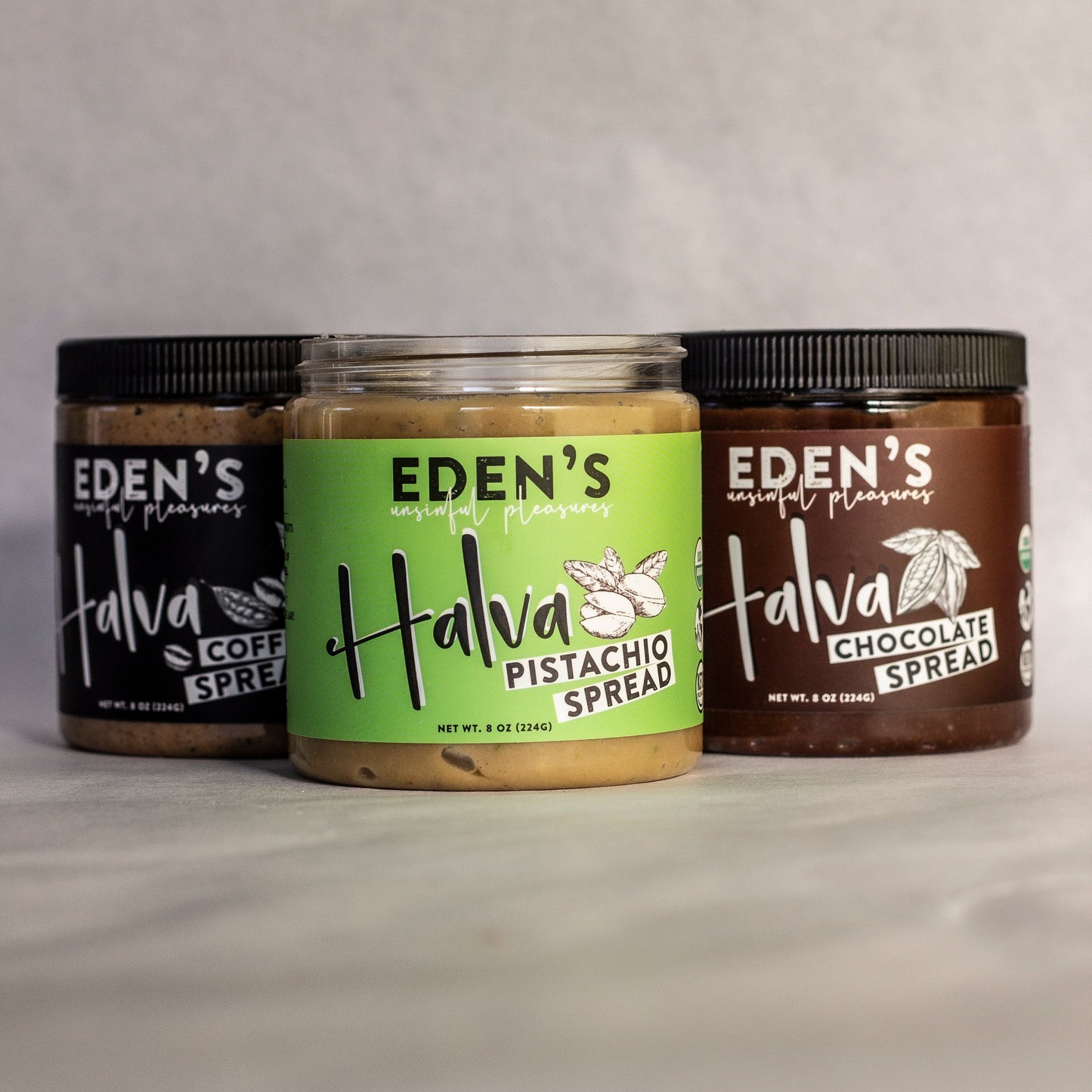 Assorted Halva Spread-Keto Friendly- 3 Jars