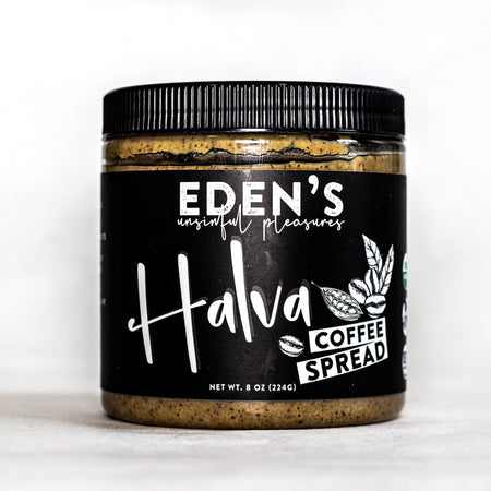 Coffee Cardamom Halva Spread