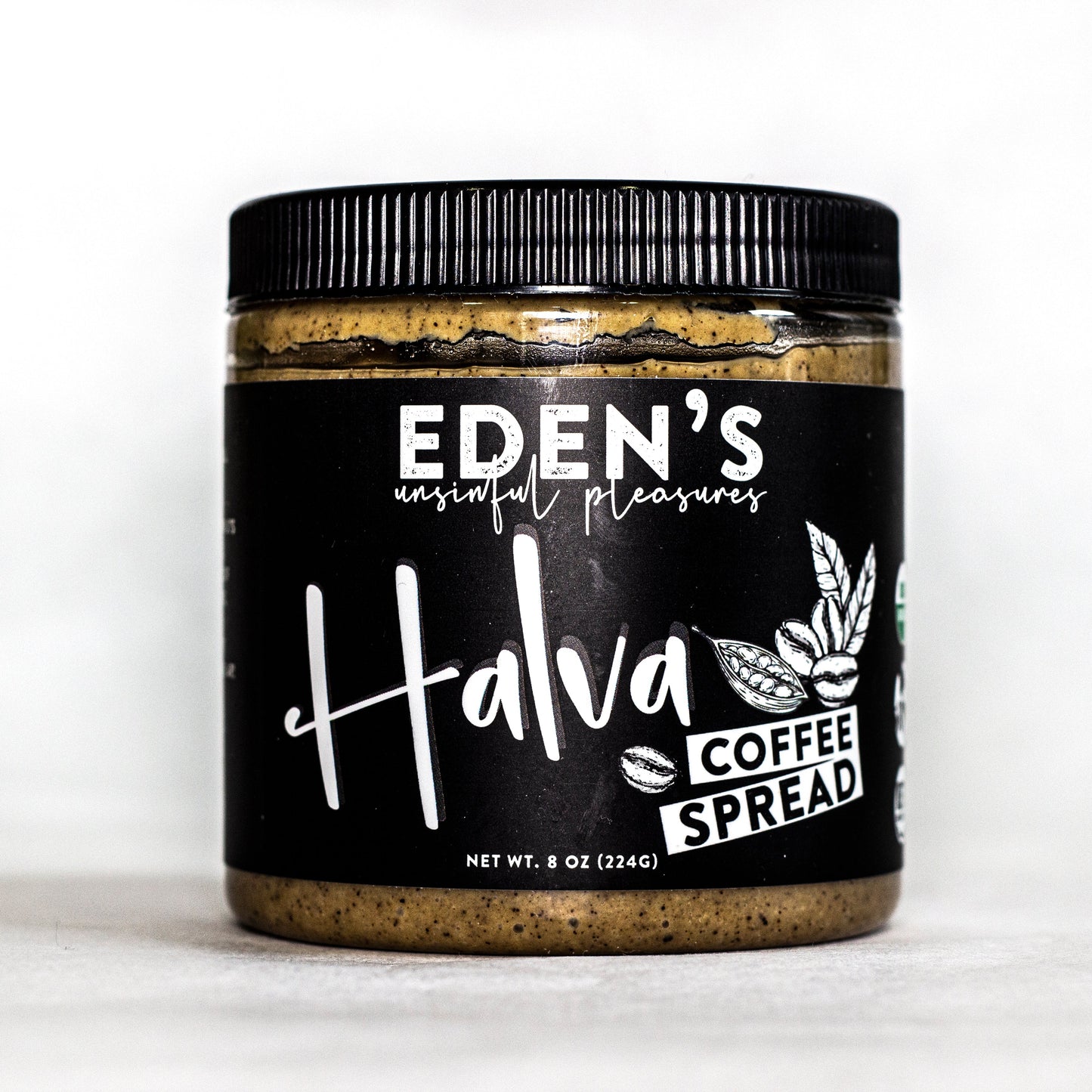 Coffee Cardamom Halva Spread