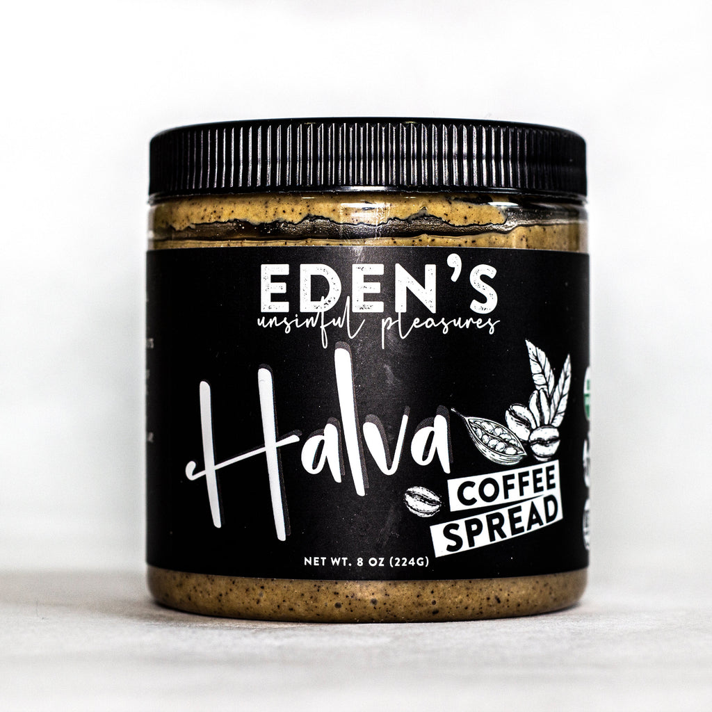Coffee Cardamom Halva Spread