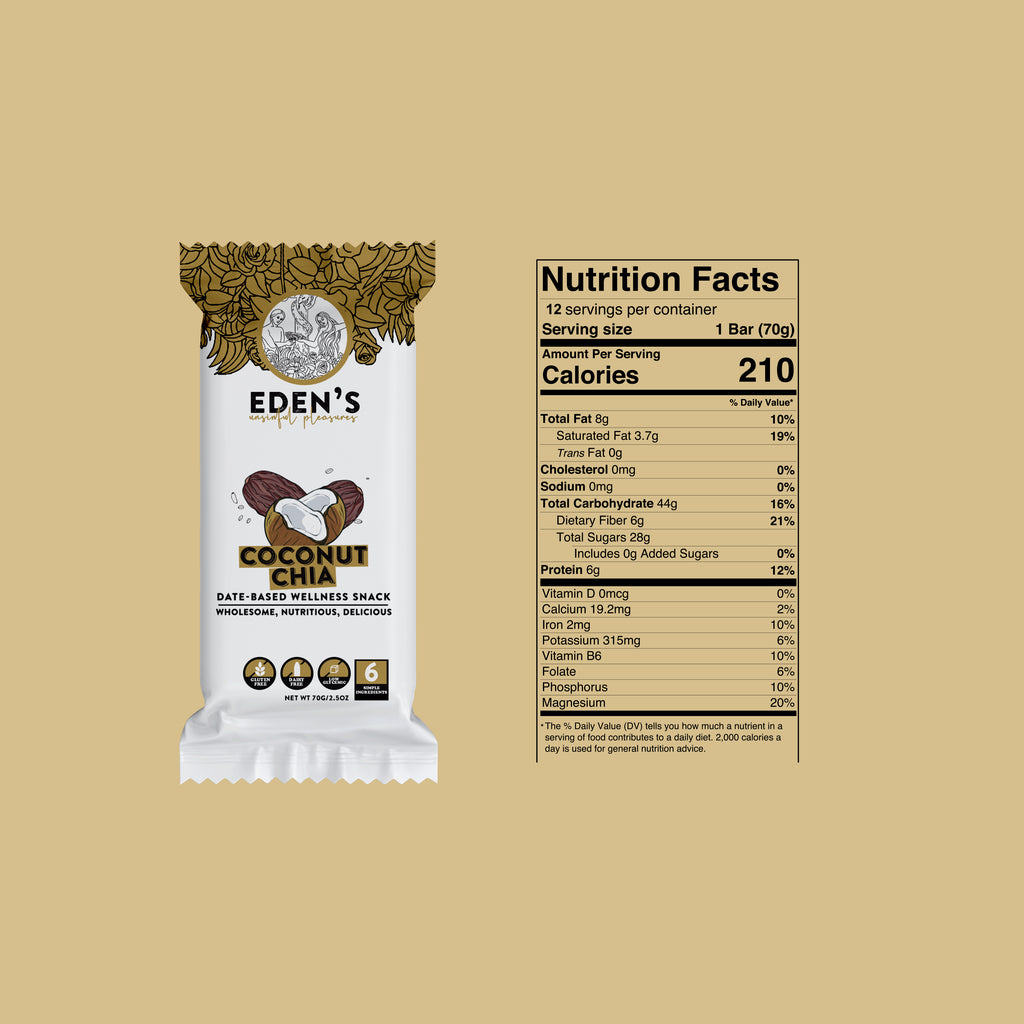 COCONUT CHIA- Pack of 12