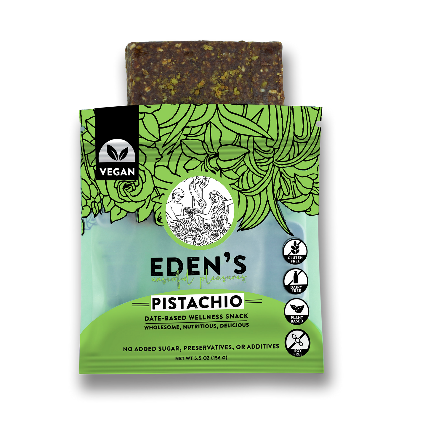 Pistachio Wellness Bar- Pack of 6