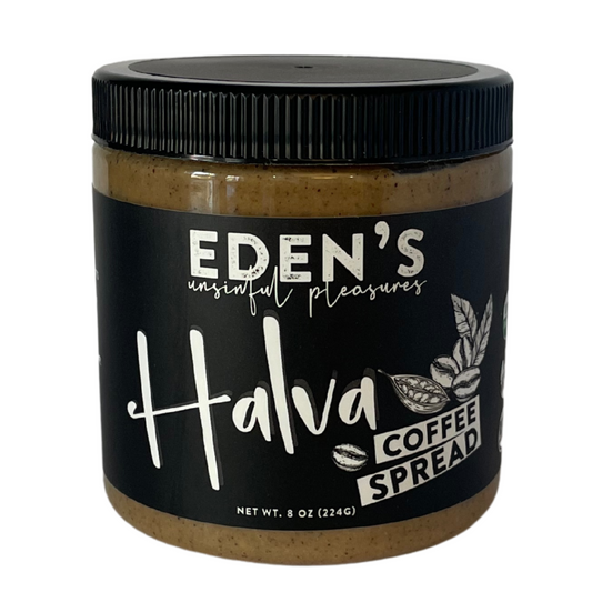 Coffee Cardamom Halva Spread