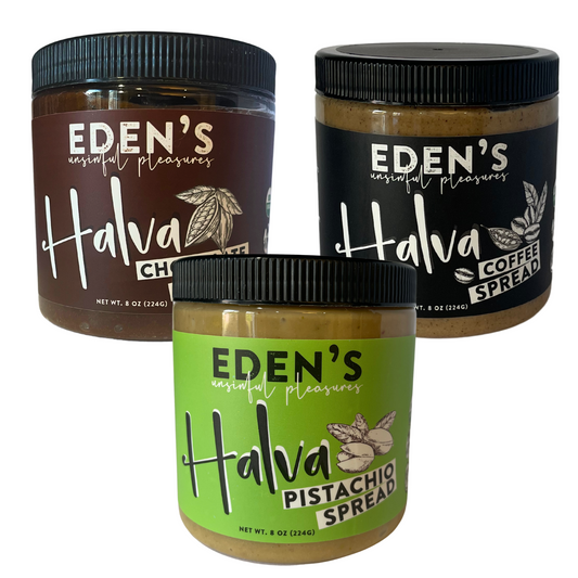 Assorted Halva Spread-Keto Friendly- 3 Jars